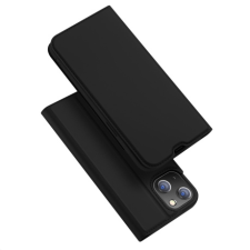 DUX DUCIS Skin Pro bőr könyvtok iPhone 14, fekete tok és táska