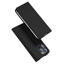 DUX DUCIS Skin Pro bőr könyvtok iPhone 14 Pro, fekete tok és táska