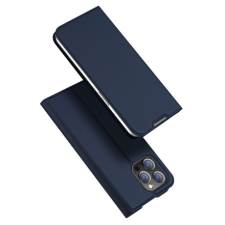 DUX DUCIS Skin Pro bőr könyvtok iPhone 14 Pro Max, kék tok és táska