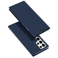 DUX DUCIS Skin Pro bőr könyvtok Samsung Galaxy S23 Ultra, kék tok és táska