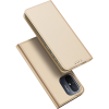 DUX DUCIS Skin Pro Case For Xiaomi Redmi 11A / Poco C55 / Redmi 12C Flipes Tok Pénztárcával és Állvánnyal Arany (6934913030875)