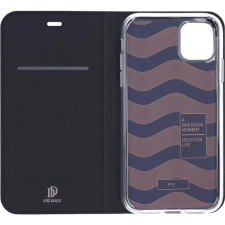 DUX DUCIS Skin Pro iPhone 11 fekete flipes bőr tok tok és táska