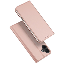 DUX DUCIS Skin Pro iPhone 16 Plus rózsaszín flipes bőr tok (CAS146269C) tok és táska
