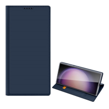 DUX DUCIS Skin Pro Samsung Galaxy S24 Ultra Flip Tok - Sötétkék (GP-151244) tok és táska