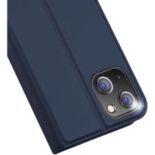 DUX DUCIS Skin Pro - Sima bőr tok Apple iPhone 15 Plus kék tok és táska