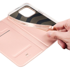 DUX DUCIS Skin Pro - Sima bőr tok Apple iPhone 15 Pro rózsaszínű tok és táska