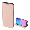 DUX DUCIS SKIN PRO tok álló, bőr hatású (FLIP, oldalra nyíló, bankkártya tartó, asztali tartó funkció) ROZÉARANY Samsung Galaxy S20 Ultra (SM-G988F), Samsung Galaxy S20 Ultra 5G (SM-G988B)