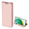 DUX DUCIS SKIN PRO tok álló, bőr hatású (FLIP, oldalra nyíló, bankkártya tartó, asztali tartó funkció) ROZÉARANY Xiaomi Mi 10T Pro 5G, Xiaomi Mi 10T 5G