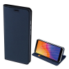 DUX DUCIS SKIN PRO tok álló, bőr hatású (FLIP, oldalra nyíló, bankkártya tartó, asztali tartó funkció) SÖTÉTKÉK [Honor 9S] (5996457960989)