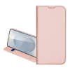 DUX DUCIS SKIN PRO tok álló, bőr hatású (FLIP, oldalra nyíló, kártyazseb, asztali tartó) RÓZSASZÍN Apple iPhone 17 Pro (GP-173323) (GP-173323)