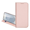 DUX DUCIS SKIN PRO tok álló, bőr hatású (FLIP, oldalra nyíló, kártyazseb, asztali tartó) RÓZSASZÍN (GP-162530)