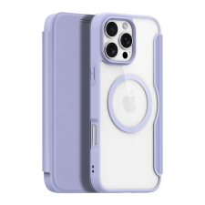 DUX DUCIS Skin X Pro MagSafe könyvtok iPhone 16 Pro - lila tok és táska
