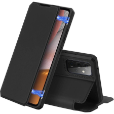 DUX DUCIS Skin X Samsung Galaxy A72 Bőrhatású flip Tok - Fekete (6934913053409) tok és táska
