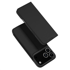 DUX DUCIS SkinPro könyvtok iPhone 17 Pro Max - fekete tok és táska