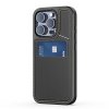 DUX DUCIS tel-szalk-19296952123 DUX DUCIS Rafi II Mag Apple iPhone 15 Pro tok, MagSafe, bankkártya tartóval, fekete