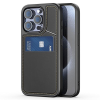 DUX DUCIS tel-szalk-19296952124 DUX DUCIS Rafi II Mag Apple iPhone 15 Pro Max tok, MagSafe, bankkártya tartóval, fekete