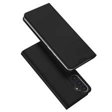 DUX DUCIS Telefontok Samsung Galaxy S24+ (S24 Plus) - Dux Ducis fekete flipcover tok tok és táska