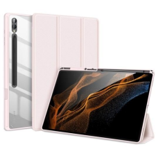 DUX DUCIS Toby Samsung Galaxy Tab S9 Ultra bőr hatású tablet tok rózsaszín (GP-147080) (GP-147080) tablet tok