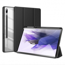 DUX DUCIS Toby Series tok Samsung Galaxy Tab S7 Plus / Tab S7 FE / Tab S8 Plus, fekete tablet tok