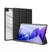DUX DUCIS TOBY tok álló, bőr hatású (aktív FLIP, oldalra nyíló, TRIFOLD asztali tartó funkció, S-Pen tartó) FEKETE Samsung Galaxy Tab A7 10.4 (2020) WIFI SM-T500, Samsung Galaxy Tab A7 10.4 tablet tok