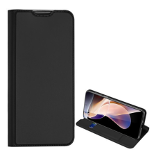 DUX DUCIS Xiaomi Poco X4 5G NFC / Redmi Note 11 Pro Plus 5G SKIN PRO Flip tok álló, bőr hatású FEKETE tok és táska