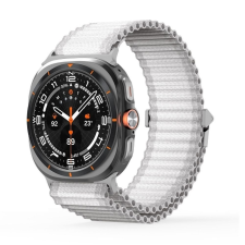 DUX DUCIS YC nylon Samsung Galaxy Watch 47mm szíj, fehér okosóra kellék