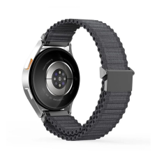 DUX DUCIS yc pótszíj (univerzális, 20mm, nylon, sport) sötétszürke okosóra kellék