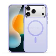 DUX DUCIS YIND szilikon telefonvédő (ütésállóság, kameravédő, matt, MagSafe) LILA (GP-173357) tok és táska