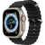 DuxDucis Dux Ducis pótszíj (egyedi méret, nagy, szilikon, állítható, hullám) FEKETE Apple Watch Series 10 46mm / Watch Ultra 2 49mm / Watch Ultra 49mm (GP-142282) (DDS1381)