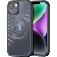 DuxDucis iPhone 15 Dux Ducis Aimo Szilikon Telefonvédő Ütésállóság, Hullám, Fekete (DDS1756) tok és táska