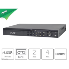 DVC DRN-3508R 8 csatornás hálózati rögzítő biztonságtechnikai eszköz