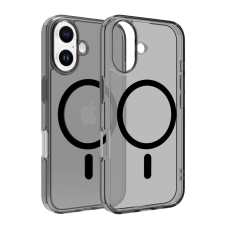 DVICED Dviced Magsafe iPhone 16 smoke case - Black tok és táska