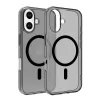 DVICED MagSafe kompatibilis tok Apple iPhone 16 füstös fekete