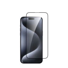 DVICED Silk Print Tempered Glass kijelzővédő applikátorral iPhone 15 Pro Max mobiltelefon kellék