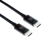 DVICED USB 2.0 Type C Összekötő Szürke 1.25m DV120015
