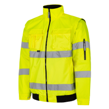 DYKENO AGINOLA fényvisszaverő kabát 2 az 1-ben, sárga XL munkaruha