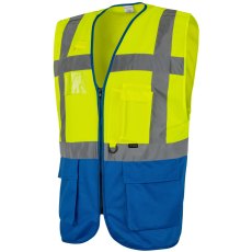 DYKENO FORXIT láthatósági menedzsermellény, sárga M