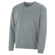 DYKENO HOKAS hosszú ujjú pulóver unisex világosszürke melírozott 2XL munkaruha