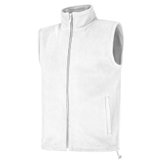 DYKENO Jada unisex polár mellény fehér 2XL
