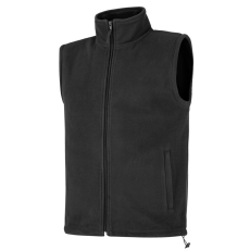 DYKENO Jada unisex polár mellény fekete 2XL