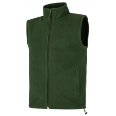 DYKENO Jada unisex polár mellény sötétzöld XS