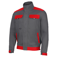 DYKENO PRIMO munkadzseki, szürke-piros 54 munkaruha