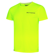 DYKENO SWIFT RÖVID UJJÚ SPORTPÓLÓ neonzöld 2XL