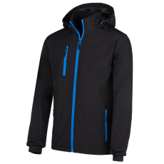 DYKENO TARA Softshell férfi kabát fekete kék 4XL