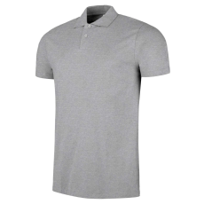 DYKENO Weston single Jersey galléros póló férfi sötétszürke melírozott 2XL