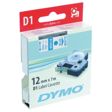DYMO címke LM D1 alap 12mm kék betű / fehér alap etikett