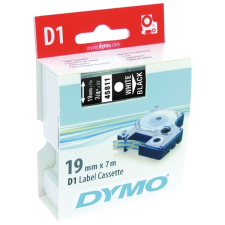 DYMO címke LM D1 alap 19mm fekete/kék információs címke