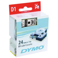DYMO címke LM D1 alap 24mm fekete betű / fehér alap kábel és adapter