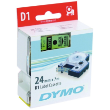 DYMO címke LM D1 alap 24mm fekete betű / zöld alap etikett