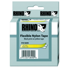 DYMO címke Rhino nylon 19mm sárga etikett